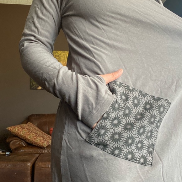 Soul Flower Hooded Wrap Cardigan - Picture 2 of 7